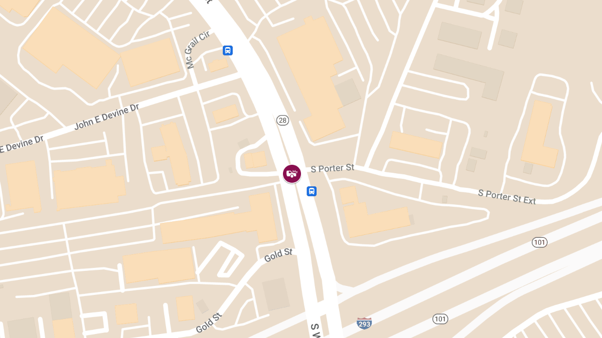 Accident with Injury at South Willow St and South Porter St