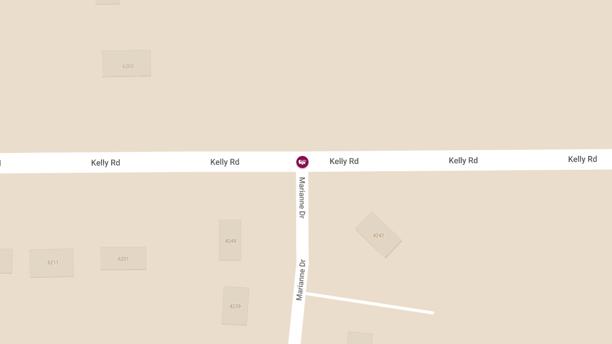 Accident with Personal Injury at Kelly Rd & Marianne Dr