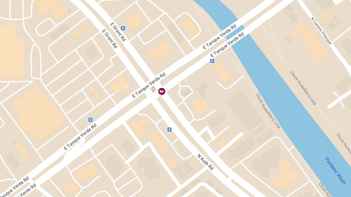 Accident with Possible Injuries at E Tanque Verde Rd and E Grant Rd