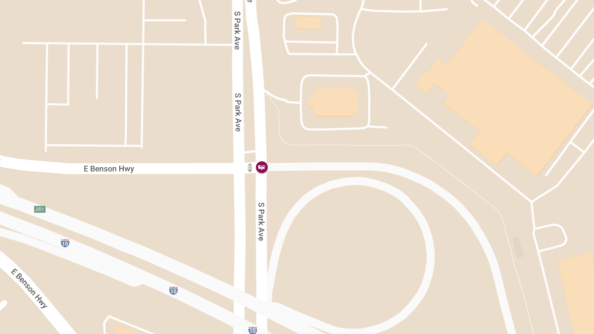 Accident with Possible Injuries at S Park Ave and E Benson Hwy