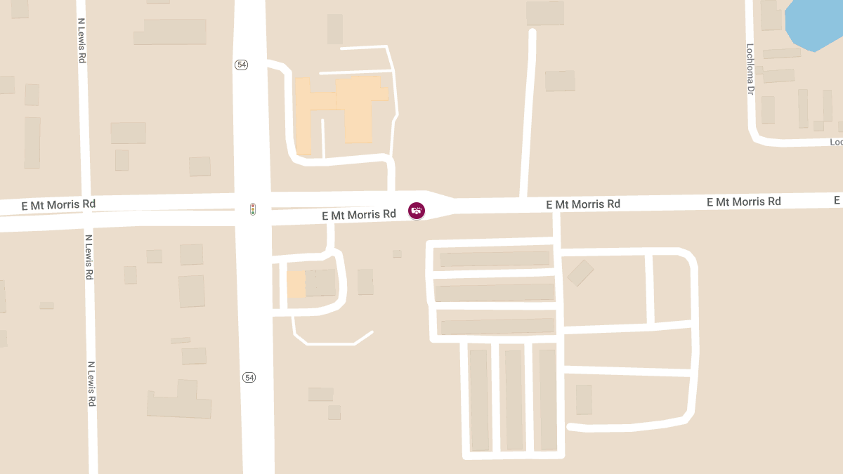 Auto Accident at 3448 E Mt Morris Rd