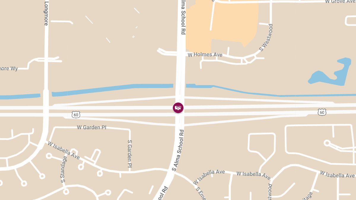 Auto Accident at Alma School Rd and US-60 Causes Injuries