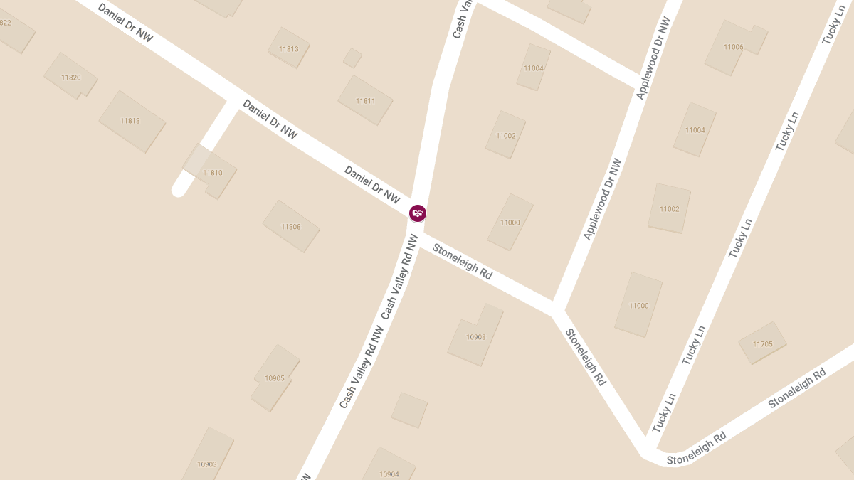 Auto Accident at Daniel Dr & Cash Valley Rd