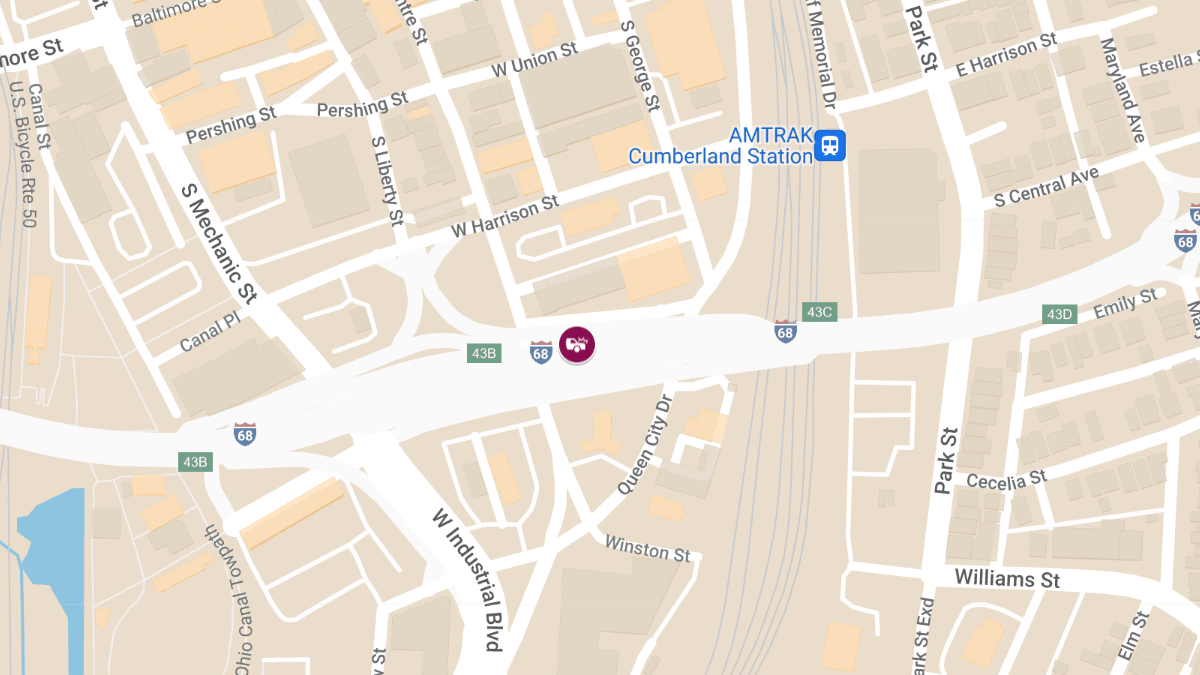 Auto Accident at I-68 Eastbound MM 26