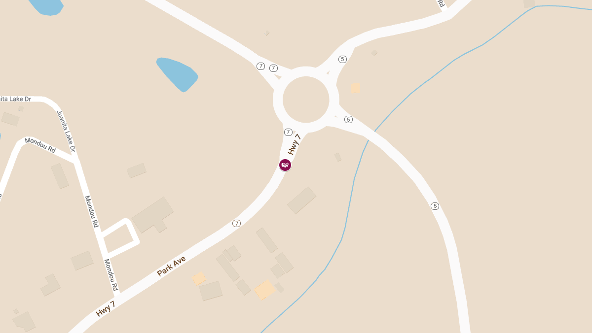 Auto Accident on NB State Highway 7 near State Highway 5 Causes Injuries