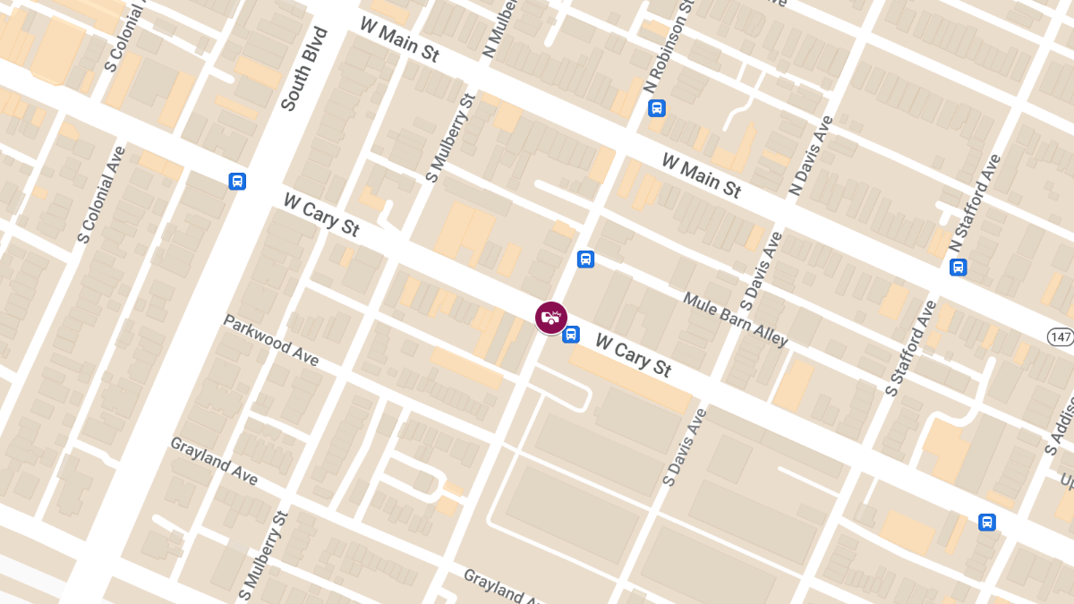 Auto Accident with Injuries at W Cary St & S Robinson St