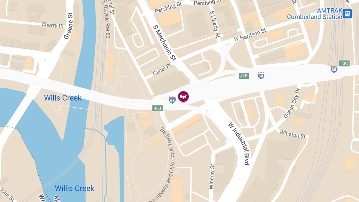 Auto Accident with Injuries on I-68 EB at Mile Marker 42