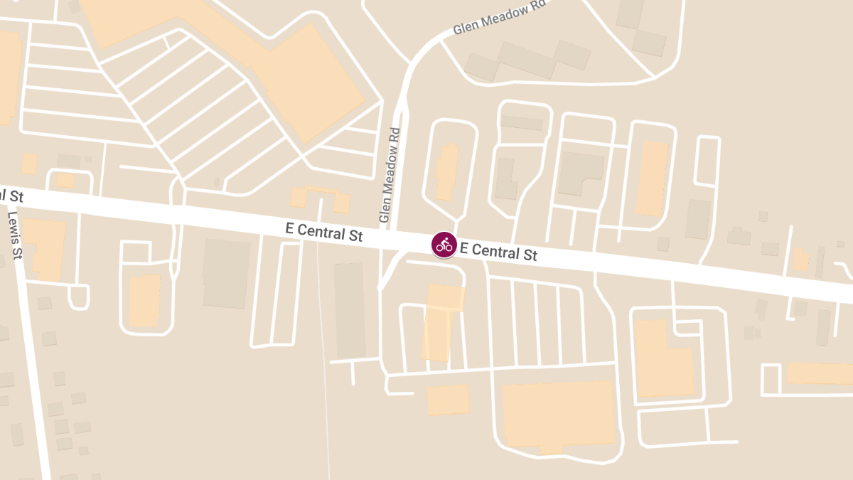 Bicycle Accident with Injuries on East Central St