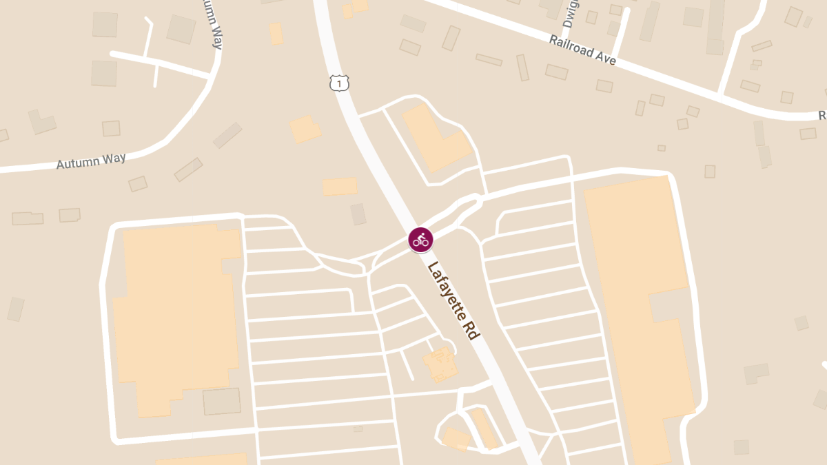 Bicycle Accident with Serious Injury at Market Basket on Lafayette Rd