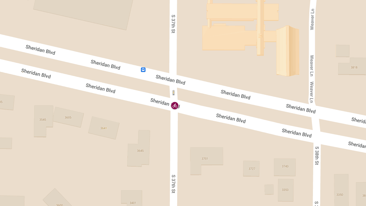 Bicyclist Injured in Collision at 37th St and Sheridan Blvd