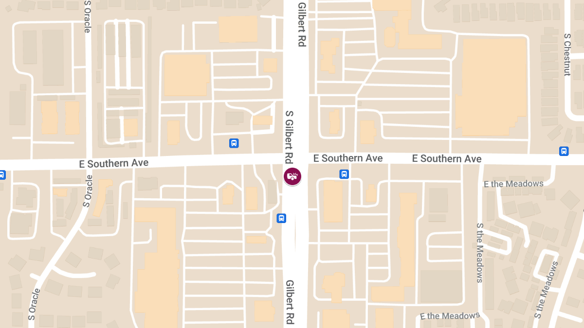 Bicyclist Injured in Collision with Vehicle near Southern Ave & Gilbert Rd