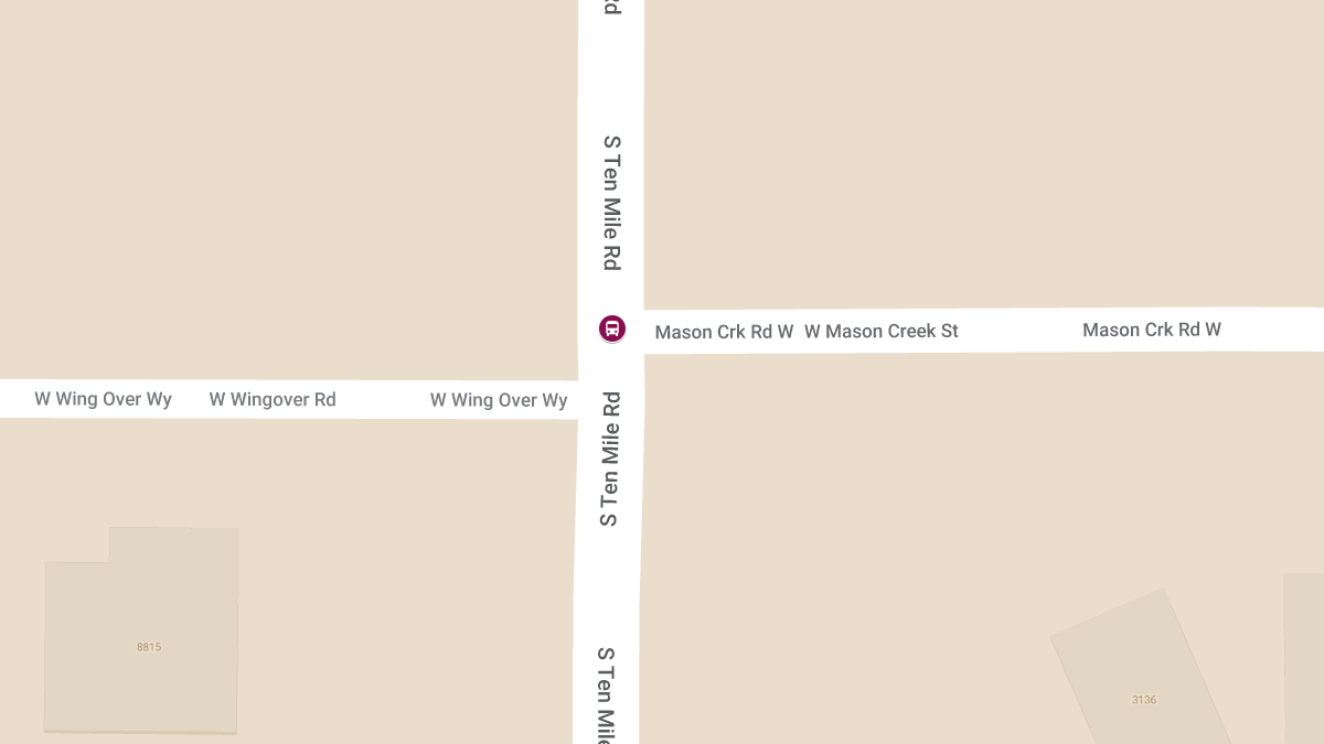 Bus Crash at South Ten Mile & West Mason Creek Rd Causes Injuries