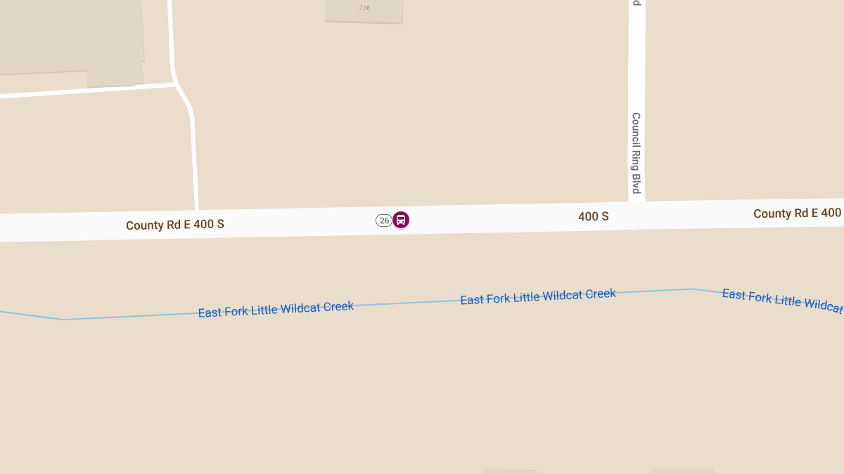 Bus and Vehicle Collision with Injuries on State Road 26