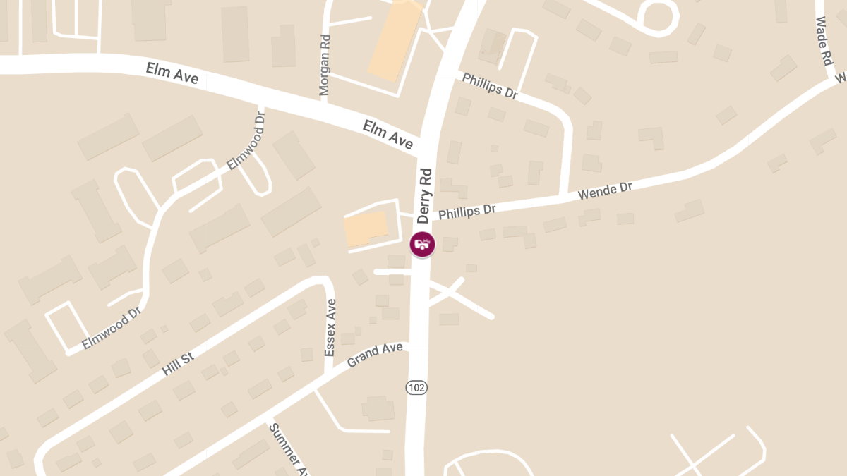 Car Accident Causes Injuries at 121 Derry Rd