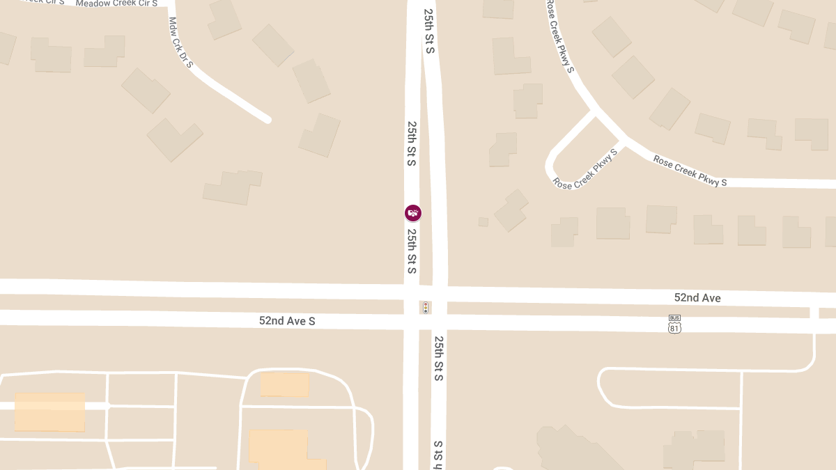 Car Accident at 25th St S Results in Injuries