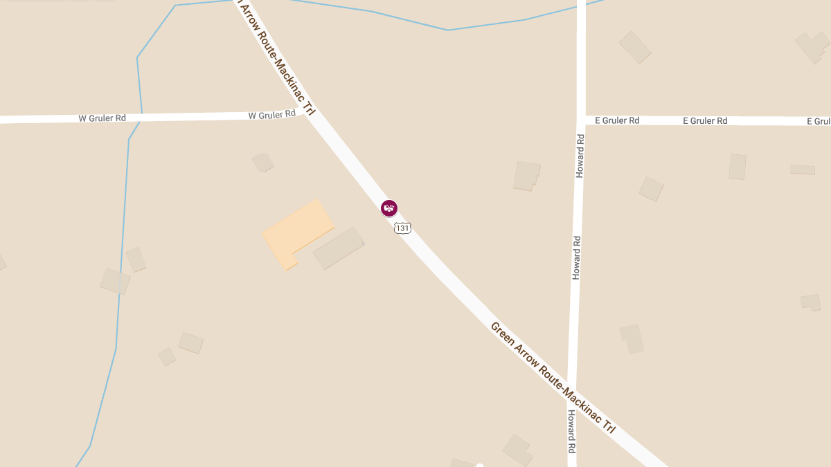 Car Accident with Injury on U.S. 131 near Gruler Rd