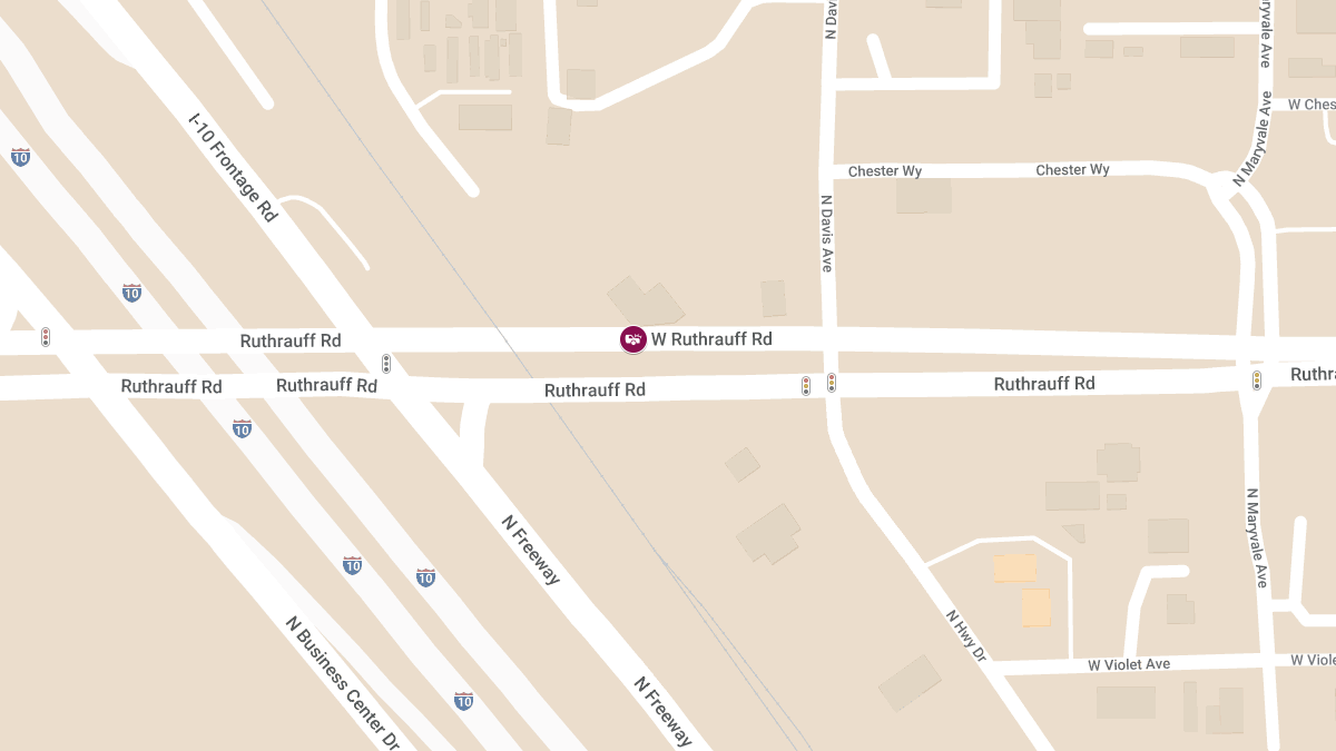 Car Collision with Injuries on West Ruthrauff Rd