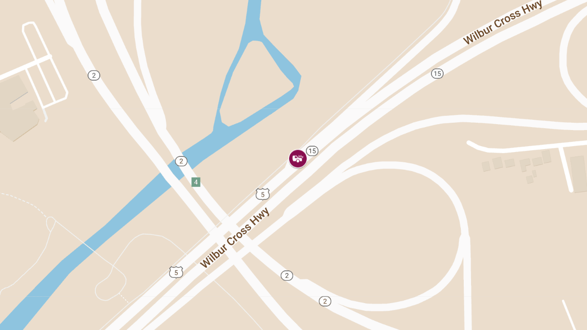 Car Rollover Crash on Rte 15 North