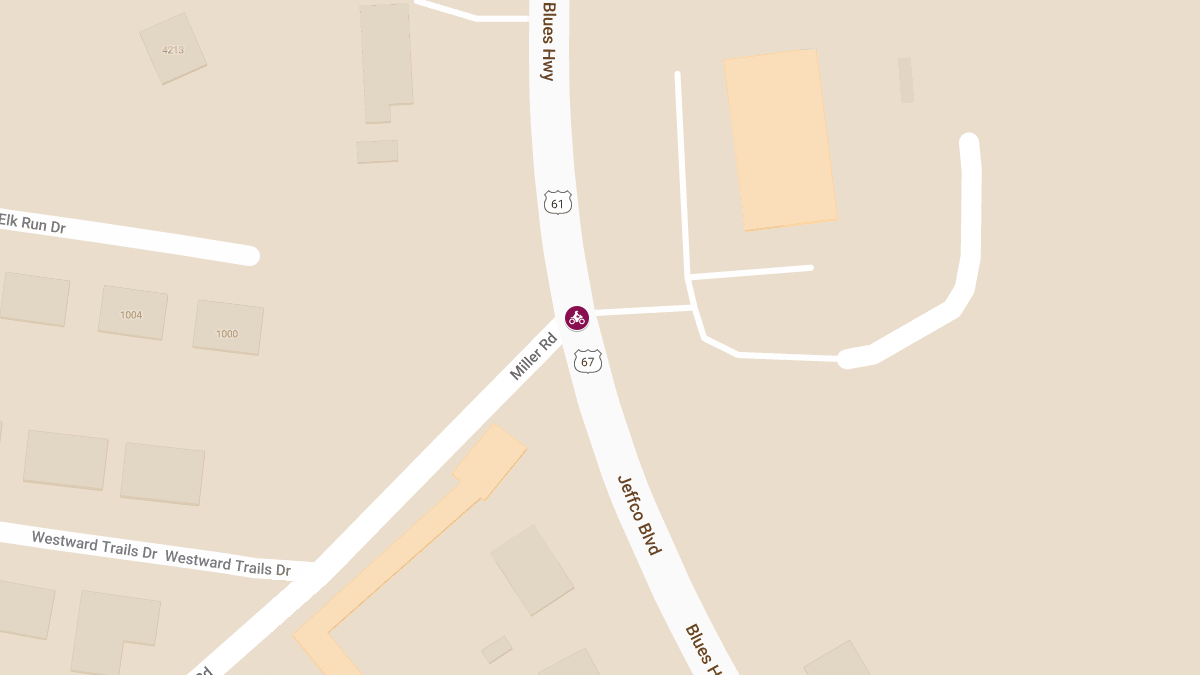 Collision Involving Motorcycle and SUV at US 61 and Miller East Rd