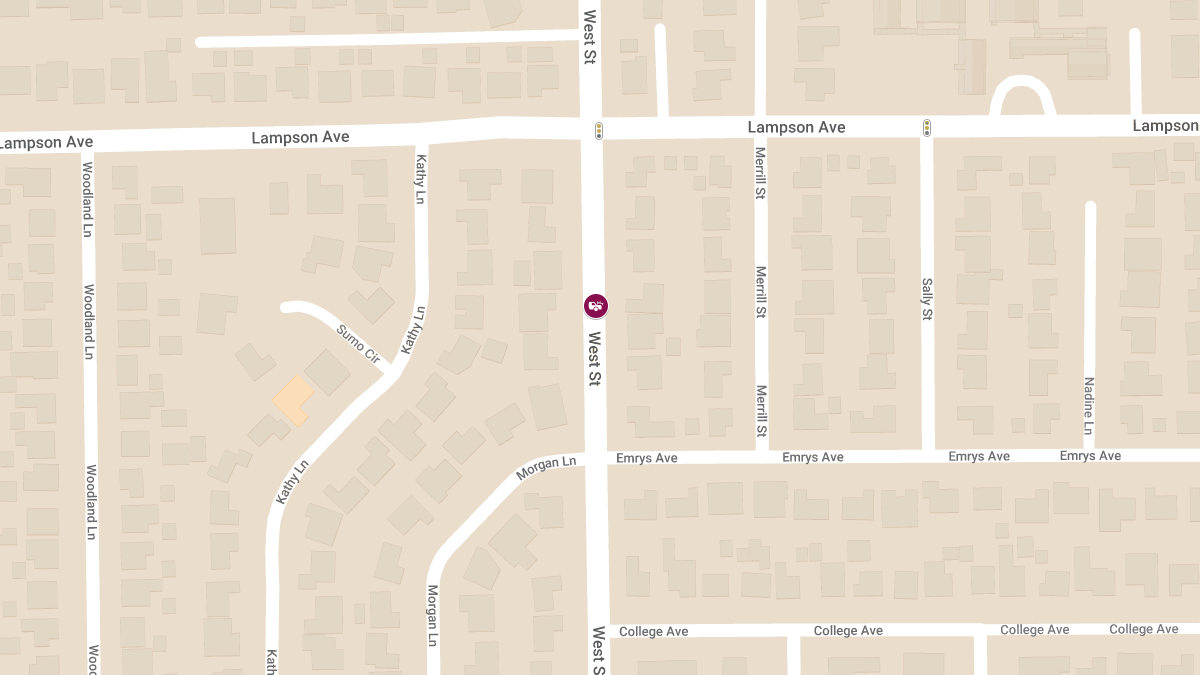 Collision With Injuries at 12392 West St