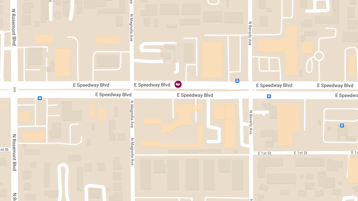 Collision With Injuries at 5225 E Speedway Blvd