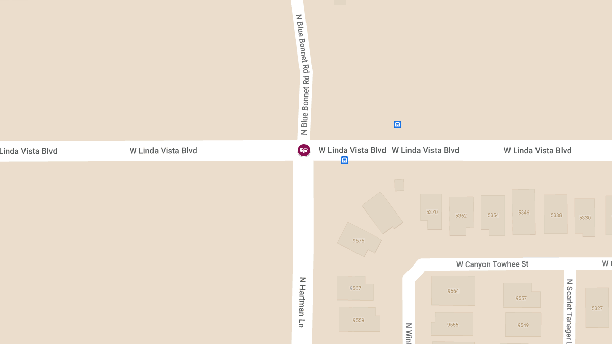 Collision With Injuries at Linda Vista Blvd and Hartman Ln