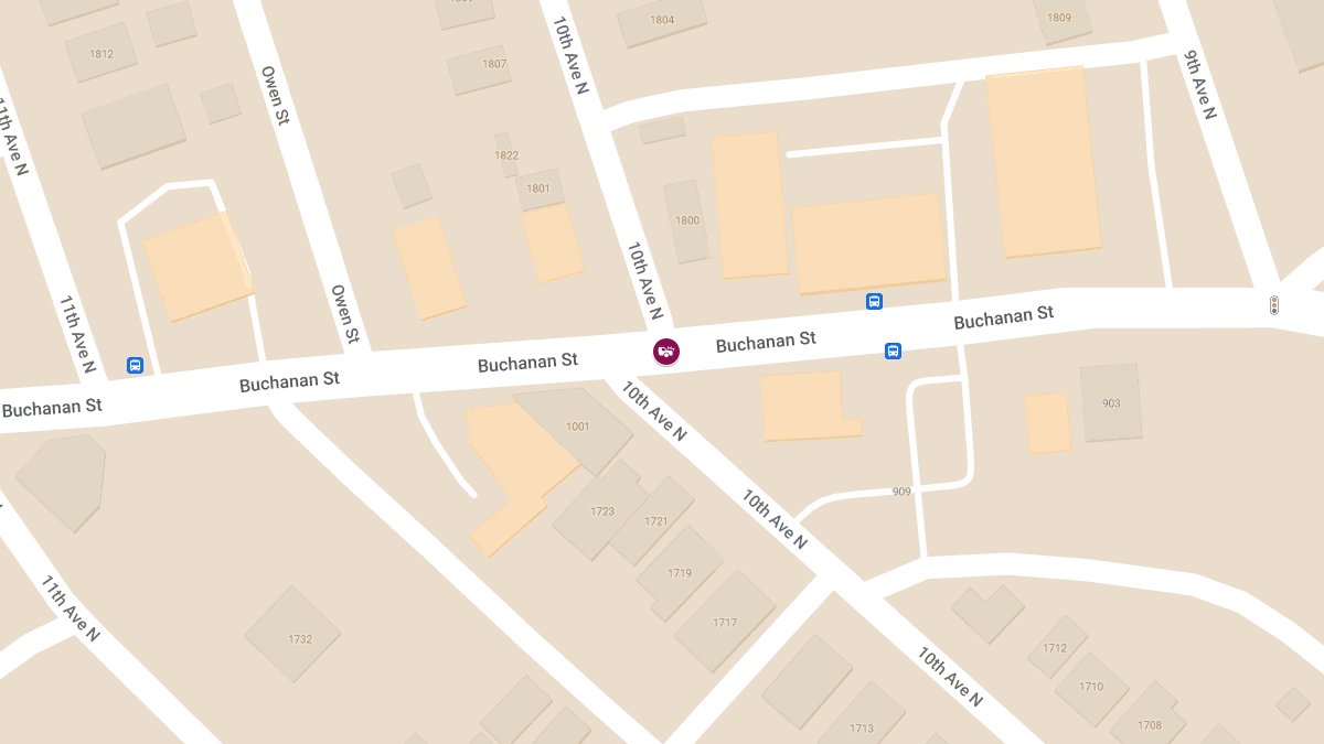 Collision at 10th Ave N / Buchanan St Leads to Injuries