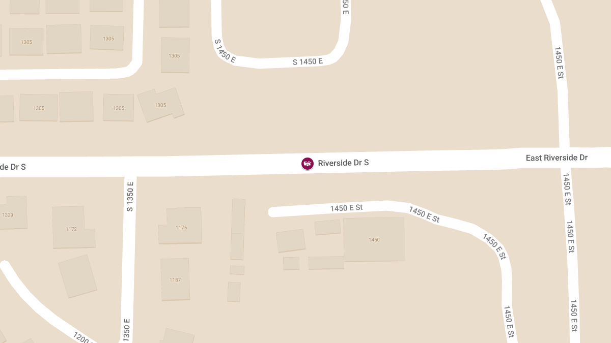 Collision at 1450 E Riverside Dr Involving Honda Civic & Dodge Ram