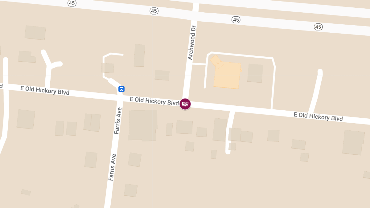 Collision at Archwood Dr & E Old Hickory Blvd Results in Injuries