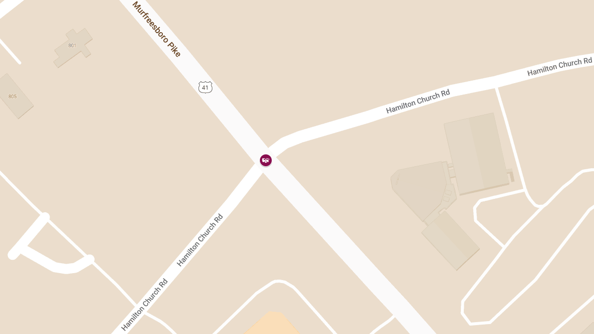Collision at Hamilton Church Rd and Murfreesboro Pike Led to Injuries