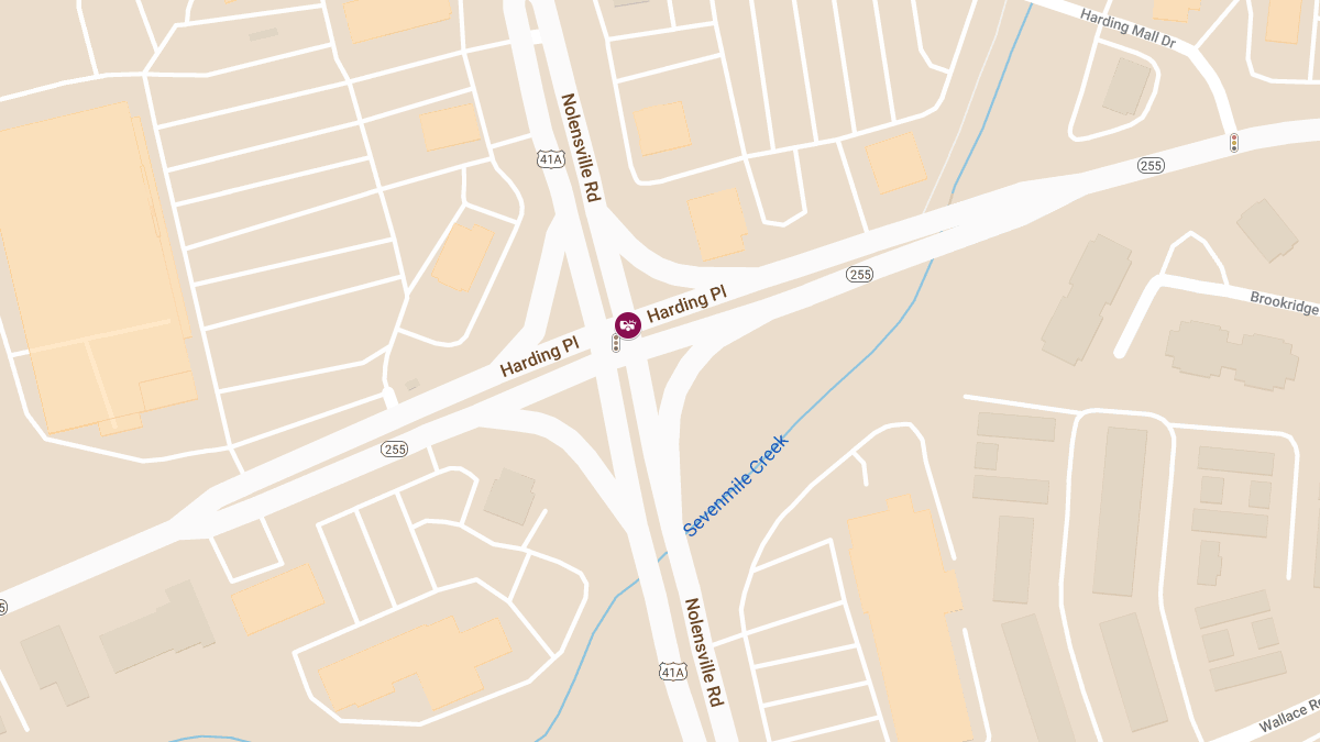 Collision at Harding Pl & Nolensville Pike Results in Injuries