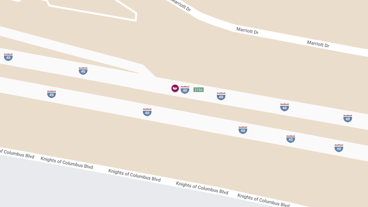 Collision at I-40 West Exit 215A Results in Injuries