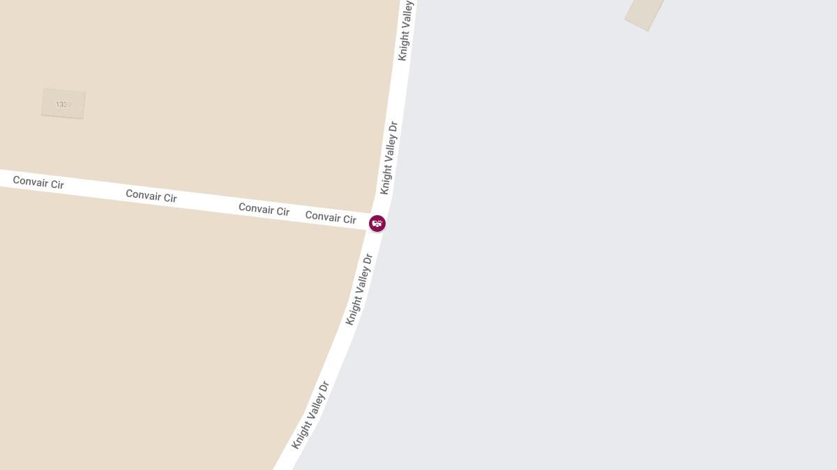Collision at Knight Valley Dr and Convair Cir Causes Injuries