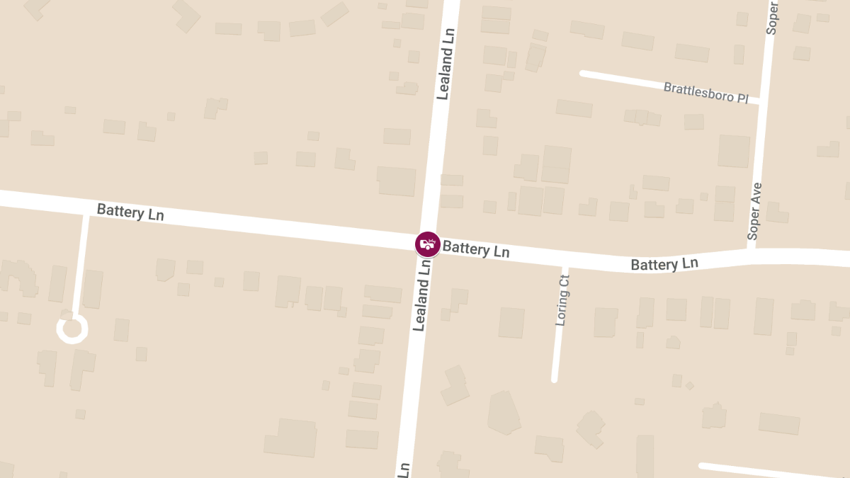 Collision at Lealand Ln & Battery Ln Leads to Injuries