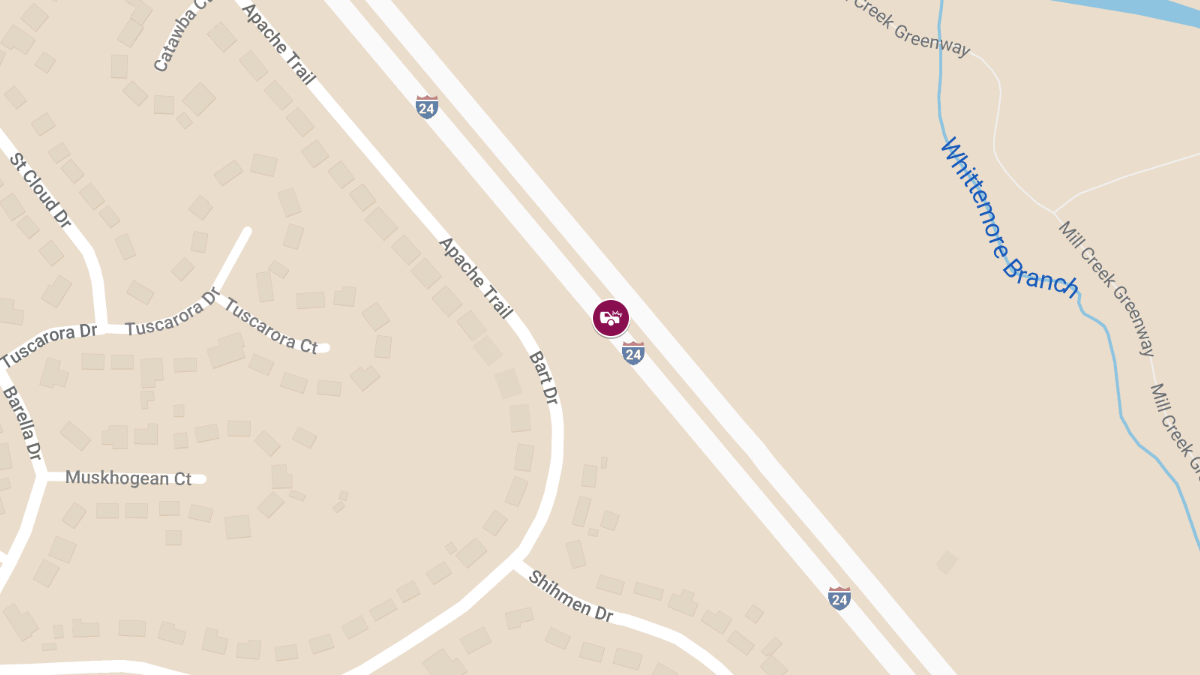 Collision at MM 58 on I24 W Results in Injuries