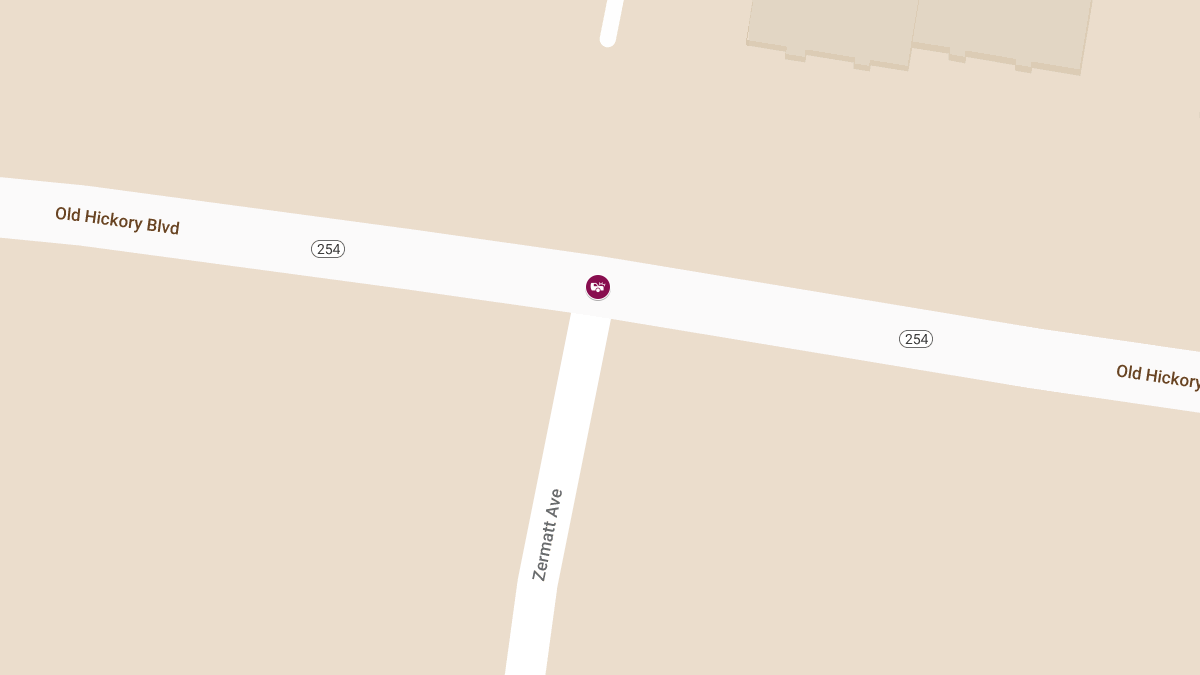 Collision at Old Hickory Blvd & Zermatt Ave Causes Injuries