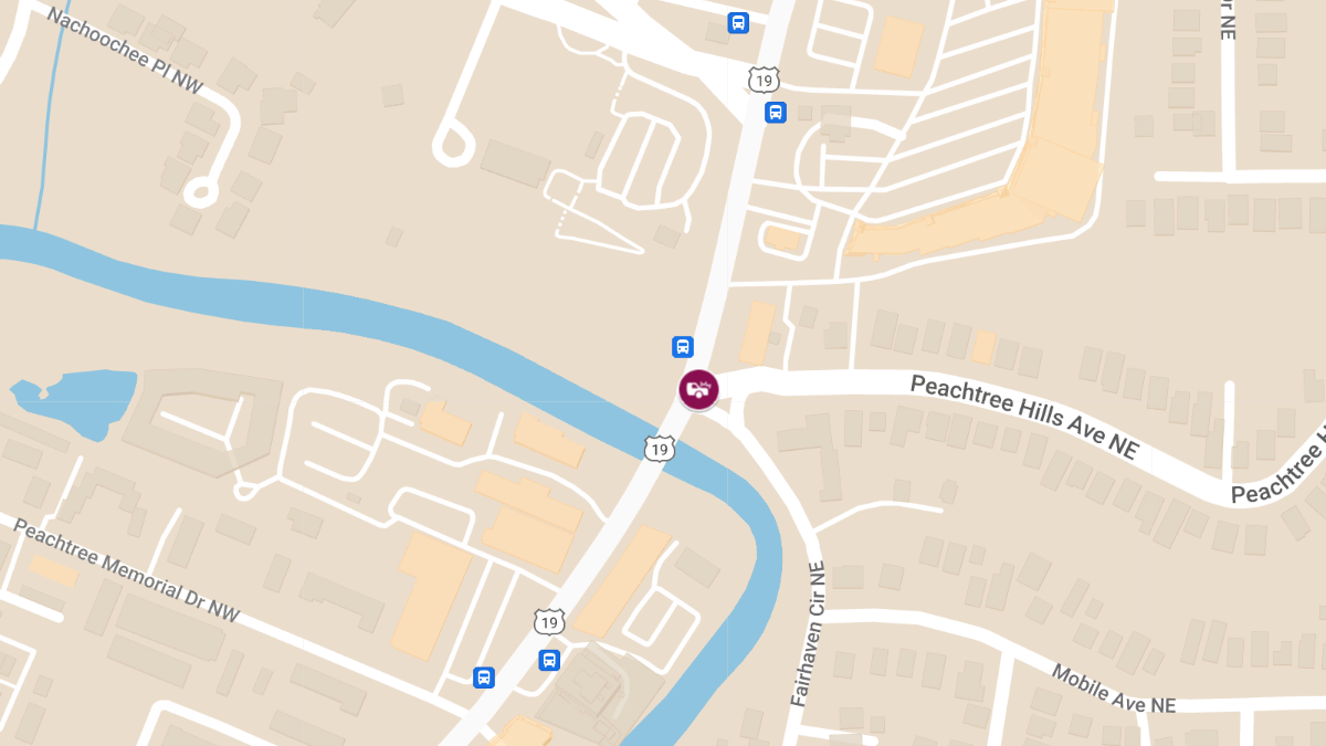 Collision at Peachtree Rd NE & Junction Ave Results in Injuries