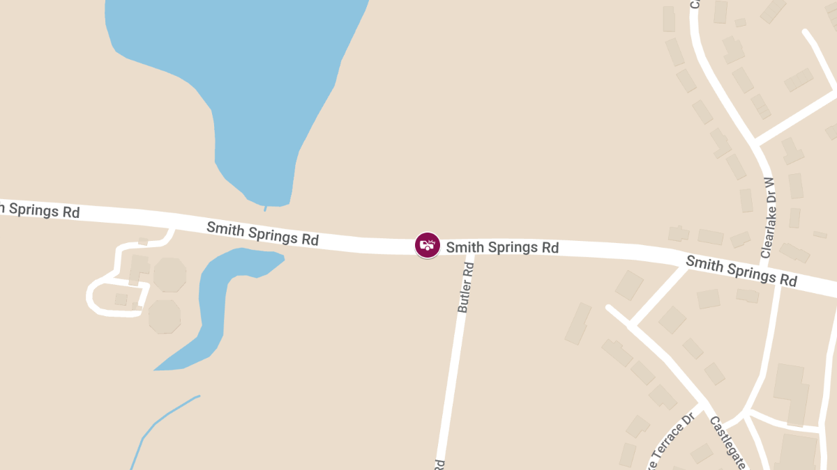 Collision at Smith Springs Rd & Butler Rd Leads to Injuries