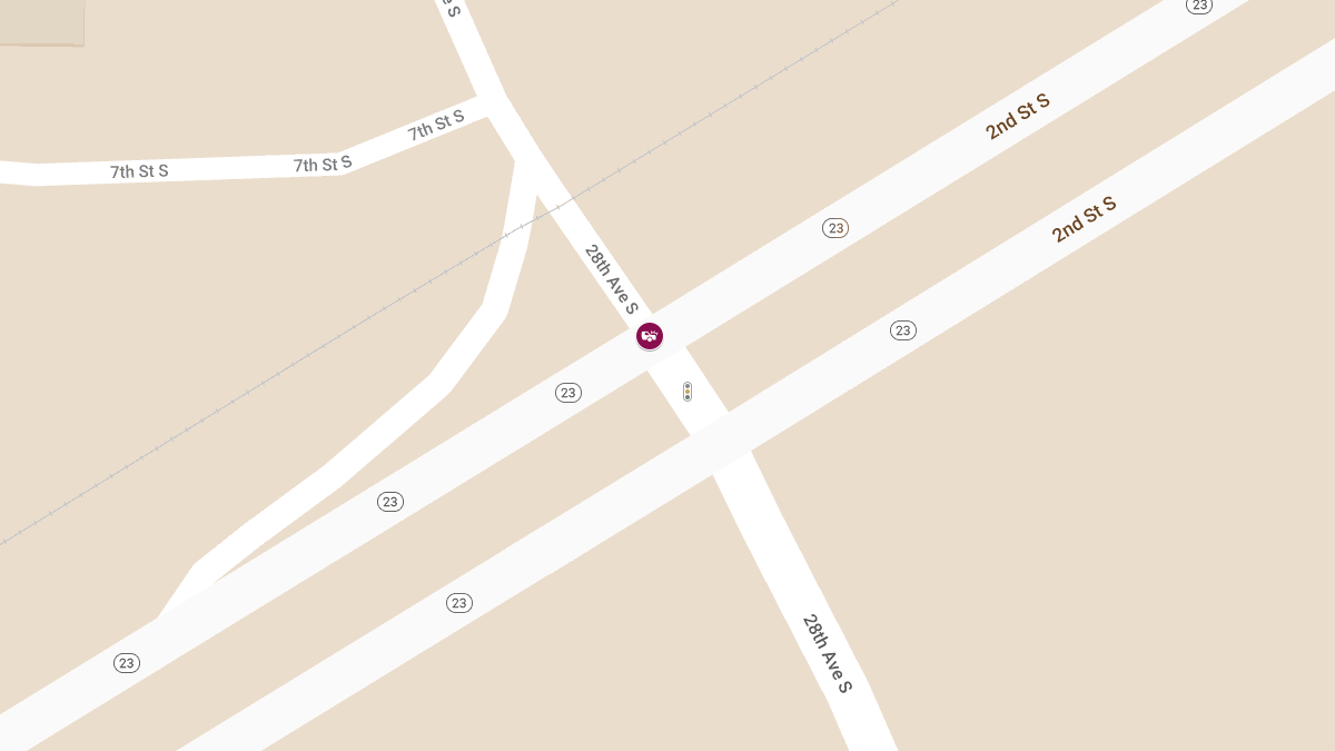 Collision at Westbound Highway 23 and 28th Ave S Causes Injuries