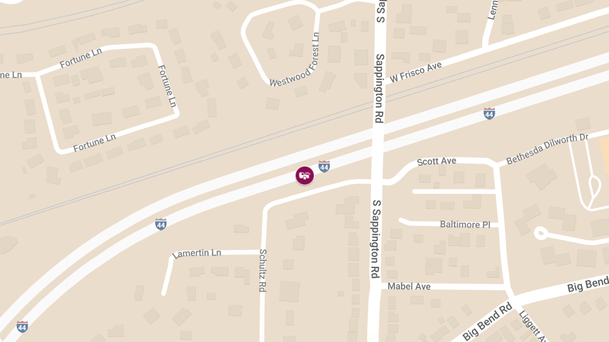 Collision on I-44 at MM 145