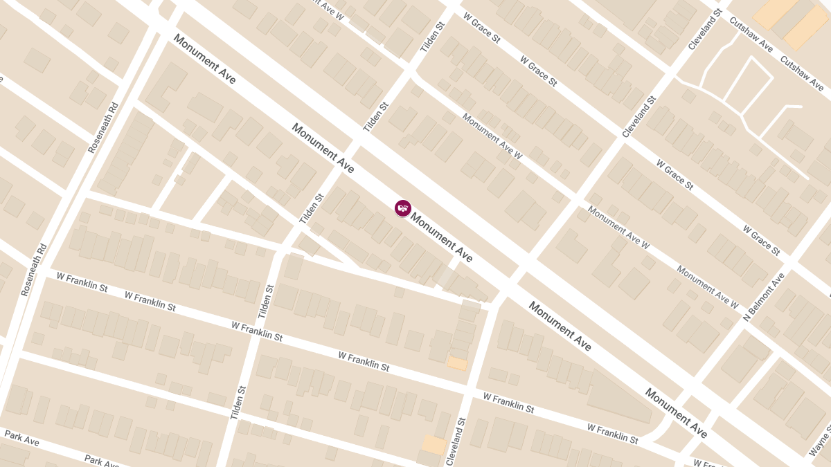 Collision with Entrapment at 3200 Monument Ave