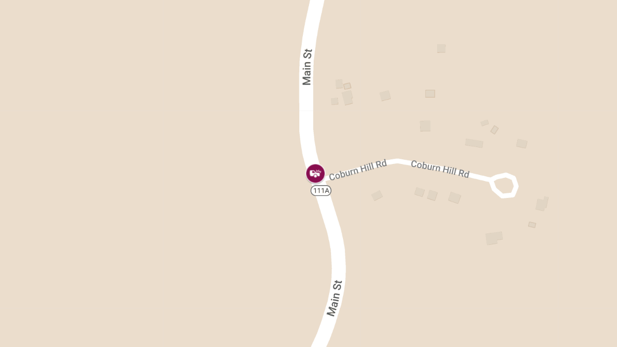 Collision with Entrapment at Main St (Rte 111A) & Coburn Hill Rd