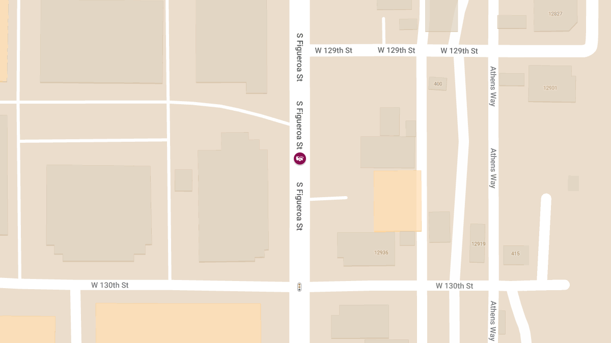 Collision with Injuries Reported on S Figueroa St