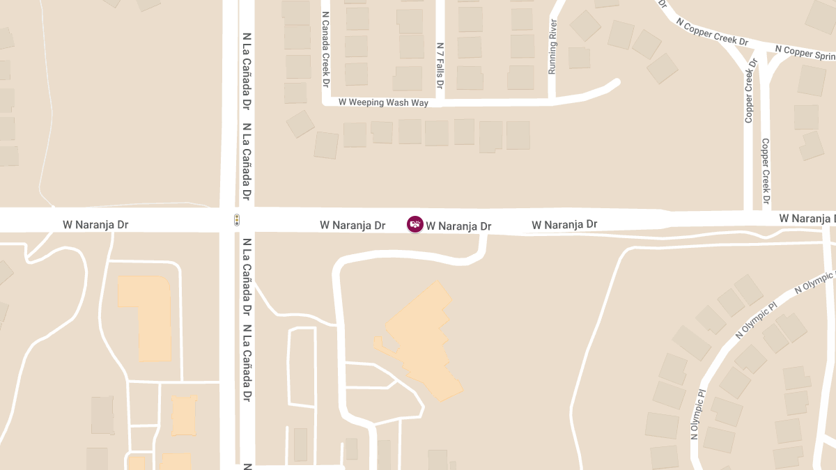 Collision with Injuries at 1305 West Naranja Drive