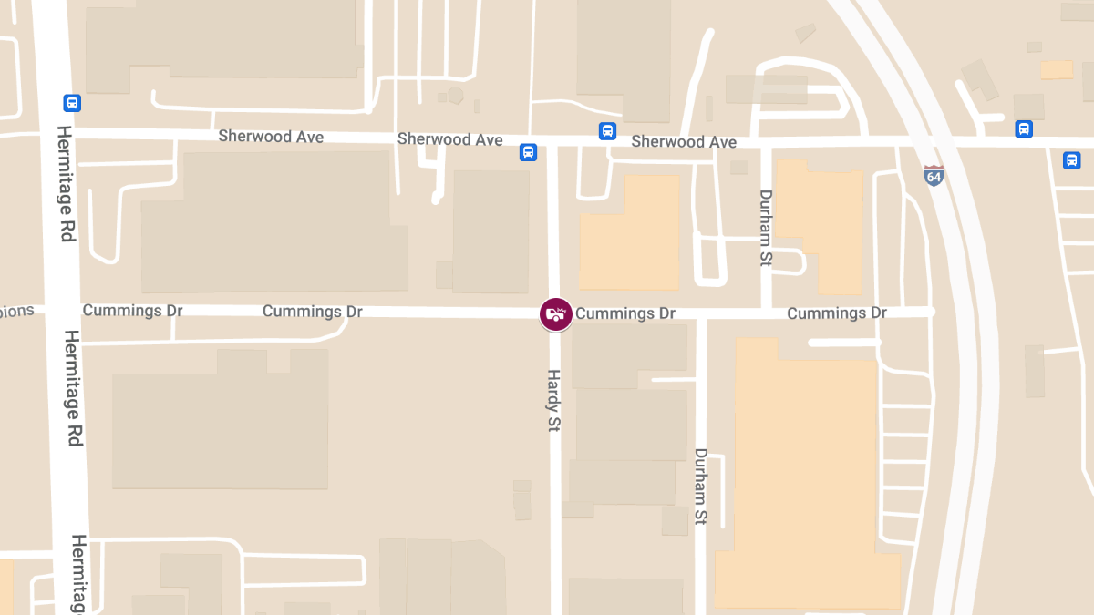 Collision with Injuries at 1400 Block of Cummings Dr