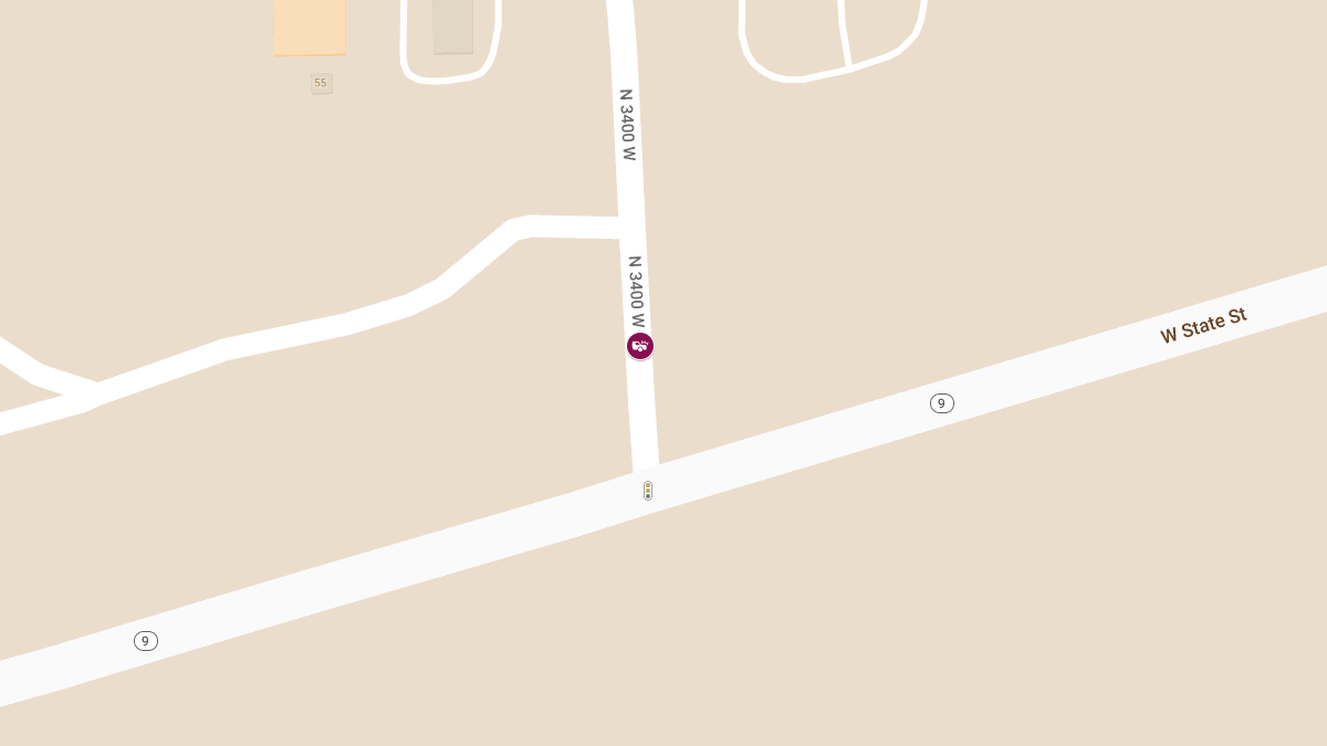 Collision with Injuries at 80 N 3400 West