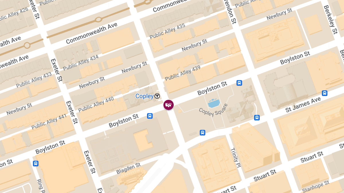Collision with Injuries at Boylston St and Dartmouth St