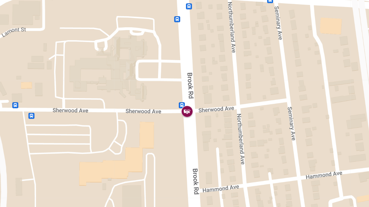 Collision with Injuries at Brook Rd & Sherwood Ave