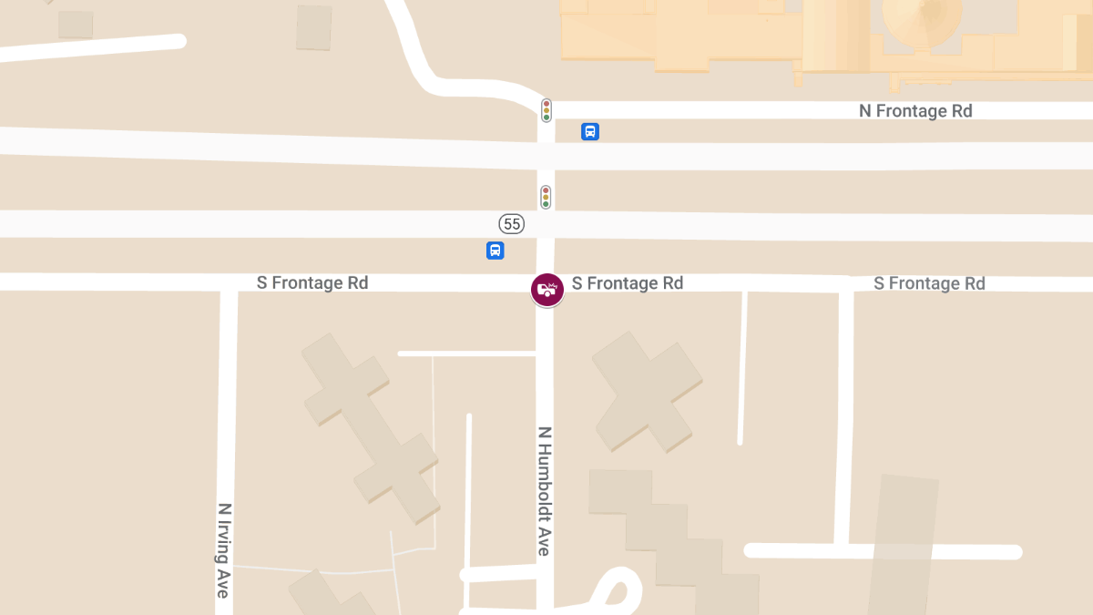 Collision with Injuries at Humboldt Ave N & Olson Memorial Hwy