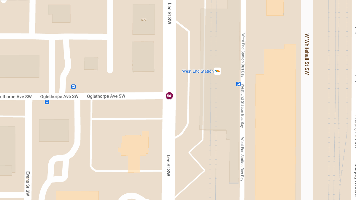 Collision with Injuries at Lee St SW & Oglethorpe Ave SW